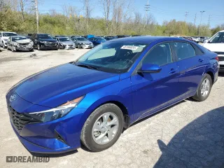 2022 Hyundai Elantra SE with VIN KMHLL4AG1NU364544, listed as a Copart auction lot 48166634 with 19,455 mi miles and Salvage Title. Bid and sale history available at carsss.com. Image 1.
