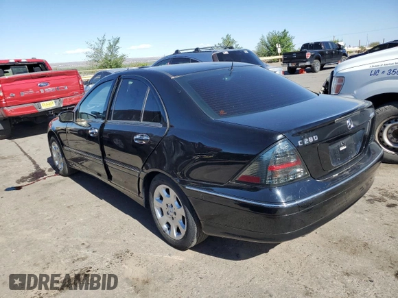 2006 Mercedes-Benz C 280 Luxury with VIN WDBRF92H06F762701, listed as a Copart auction lot 52231174 with 129,563 mi miles and Clean Title. Bid and sale history available at DreamBid. Image 2.