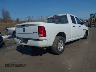 2018 Ram 1500 Express with VIN 1C6RR7FT4JS284558, listed as a IAAI auction lot 41649803 with 156,086 mi miles. Bid and sale history available at carsss.com. Image 4.