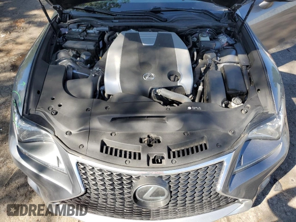 2017 Lexus RC 350 with VIN JTHSE5BC5H5008414, listed as a Copart auction lot 53828685 with 110,943 mi miles and Salvage title. Bid and sale history available at DreamBid. Image 12.