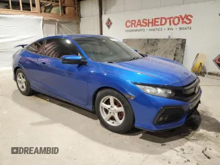 2018 Honda Civic Si with VIN 2HGFC3A58JH752704, listed as a Copart auction lot 43626265 with 125,929 mi miles and Salvage Title. Bid and sale history available at DreamBid. Image 4.
