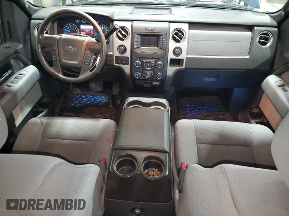 2013 Ford F-150 XL with VIN 1FTFW1ET1DKG51049, listed as a Copart auction lot 44202195 with 133,415 mi miles and Salvage Title. Bid and sale history available at carsss.com. Image 8.