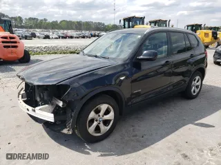 2011 BMW X3 28i with VIN 5UXWX5C57BL715593, listed as a Copart auction lot 51446135 with 99,015 mi miles and Salvage Title. Bid and sale history available at carsss.com. Image 1.