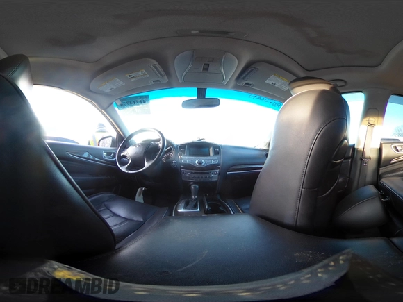 2015 Infiniti QX60 with VIN 5N1AL0MM9FC514957, listed as a IAAI auction lot 41714774 with 77,070 mi miles. Bid and sale history available at carsss.com. Image 18.