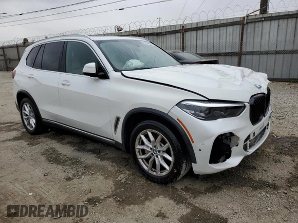 2020 BMW X5 xDrive40i z VIN 5UXCR6C02L9C46986, wystawiony jako Copart lot #59624005 z przebiegiem Nie podano mil oraz Szkoda całkowita • Salvage title. Historia ofert i sprzedaży dostępna na DreamBid. Obrazek 4.