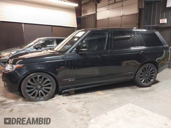 2017 Land Rover Range Rover with VIN SALGS5FE9HA343249, listed as a IAAI auction lot 41828486 with 66,695 mi miles and . Bid and sale history available at DreamBid. Image 14.