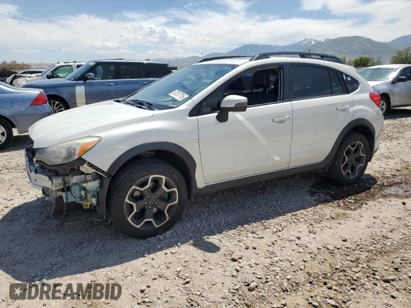 2015 Subaru Crosstrek Limited with VIN JF2GPASC3FH303597, listed as a Copart auction lot 57317715 with 101,592 mi miles and Salvage title. Bid and sale history available at DreamBid. Image 1.