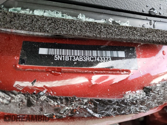 2024 Nissan Rogue S z VIN 5N1BT3AB3RC743373, wystawiony jako Copart lot #47187425 z przebiegiem Nie podano mil oraz Szkoda całkowita • Salvage title. Historia ofert i sprzedaży dostępna na DreamBid. Obrazek 12.