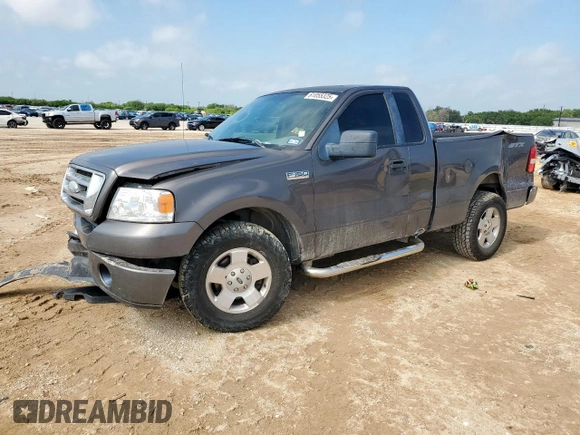 2007 Ford F-150 XL with VIN 1FTRF12247KB92953, listed as a Copart auction lot 61055325 with 79,947 mi miles and Salvage title. Bid and sale history available at DreamBid. Image 1.