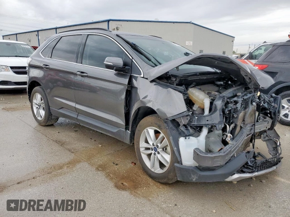 2016 Ford Edge SEL with VIN 2FMPK3J8XGBB18446, listed as a Copart auction lot 51058645 with 0 mi miles and Salvage Title. Bid and sale history available at carsss.com. Image 4.