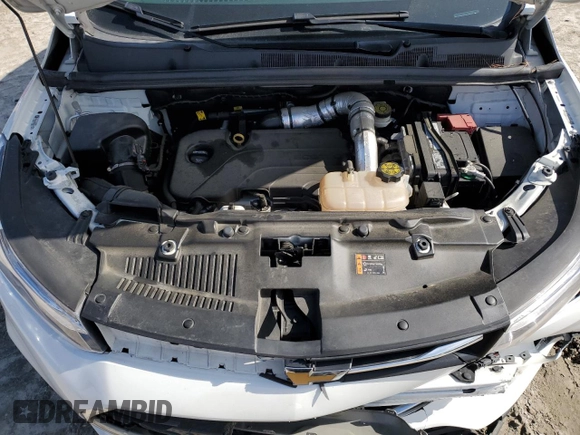 2021 Chevrolet Trax LT with VIN KL7CJPSM1MB365121, listed as a Copart auction lot 45573795 with 78,262 mi miles and Salvage Title. Bid and sale history available at carsss.com. Image 11.