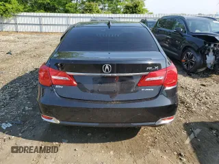 2017 Acura RLX Technology with VIN JH4KC1F59HC000547, listed as a Copart auction lot 60140905 with 145,447 mi miles and Salvage title. Bid and sale history available at DreamBid. Image 6.