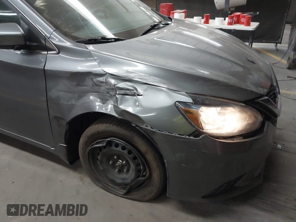 2018 Nissan Sentra S with VIN 3N1AB7APXJY304028, listed as a IAAI auction lot 41730501 with 97,455 mi miles. Bid and sale history available at carsss.com. Image 6.