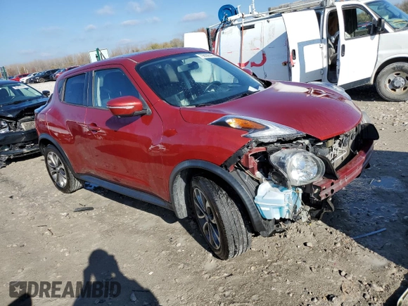 2017 Nissan Juke SL with VIN JN8AF5MR6HT703657, listed as a Copart auction lot 79809844 with 79,015 mi miles and Salvage Title. Bid and sale history available at carsss.com. Image 4.