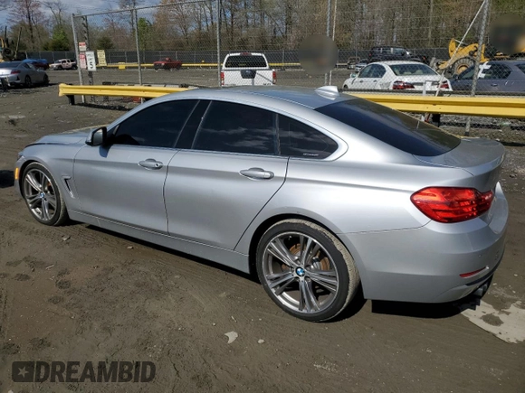 2016 BMW 4 Series 428i with VIN WBA4A9C58GGL89883, listed as a Copart auction lot 52114415 with 132,796 mi miles and Salvage Title. Bid and sale history available at carsss.com. Image 2.