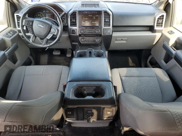 2015 Ford F-150 XL with VIN 1FTEW1CP2FKF01388, listed as a Copart auction lot 53575735 with 236,719 mi miles and Salvage title. Bid and sale history available at DreamBid. Image 8.