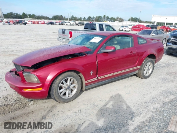 2006 Ford Mustang Standard with VIN 1ZVFT80N165150848, listed as a IAAI auction lot 40840939 with 208,924 mi miles and . Bid and sale history available at DreamBid. Image 2.
