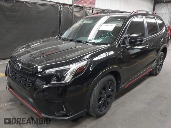 2024 Subaru Forester Special Sports with VIN JF2SKAEC0RH403326, listed as a IAAI auction lot 42053901 with 12,583 mi miles and . Bid and sale history available at DreamBid. Image 17.