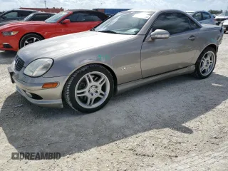 2004 Mercedes-Benz SLK with VIN WDBKK66F44F305309, listed as a Copart auction lot 79028614 with 87,884 mi miles and Salvage title. Bid and sale history available at DreamBid. Image 1.