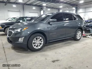 2020 Chevrolet Equinox LT with VIN 2GNAXKEV5L6233522, listed as a Copart auction lot 50617785 with 113,643 mi miles and Salvage Title. Bid and sale history available at carsss.com. Image 1.