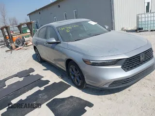 2024 Honda Accord EX с VIN 1HGCY1F3XRA036767, выставлен на аукционе IAAI как лот 41765141 с пробегом 10 686 миль миль и . История ставок и продаж доступна на DreamBid. Изображение 1.