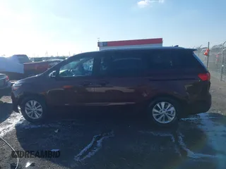 2015 Kia Sedona LX with VIN KNDMB5C14F6059569, listed as a IAAI auction lot 41564739 with 167,275 mi miles. Bid and sale history available at carsss.com. Image 14.
