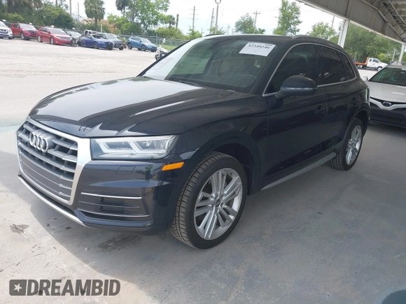 2018 Audi Q5 Premium Plus z VIN WA1BNAFYXJ2232604, wystawiony jako IAAI lot #42340246 z przebiegiem 97 708 mil mil oraz . Historia ofert i sprzedaży dostępna na DreamBid. Obrazek 18.