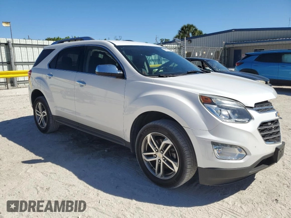 2017 Chevrolet Equinox Premier with VIN 2GNFLGE35H6254875, listed as a Copart auction lot 49861165 with 56,430 mi miles and Salvage Title. Bid and sale history available at carsss.com. Image 4.