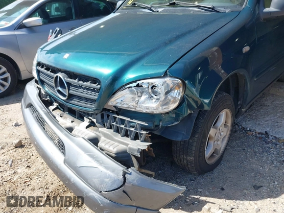 1998 Mercedes-Benz M-Class with VIN 4JGAB54E0WA024864, listed as a IAAI auction lot 39138301 with 200,546 mi miles. Bid and sale history available at carsss.com. Image 6.