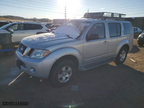 2012 Nissan Pathfinder SV with VIN 5N1AR1NB4CC629611, listed as a Copart auction lot 42121625 with 179,104 mi miles and Non Repairable. Bid and sale history available at carsss.com. Image 1.