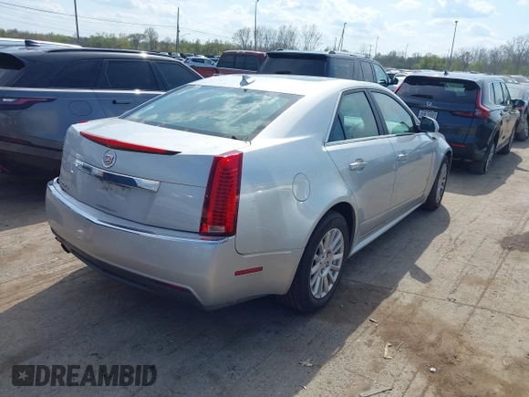 2011 Cadillac CTS Sedan Luxury with VIN 1G6DG5EY5B0165976, listed as a IAAI auction lot 42088157 with 151,004 mi miles. Bid and sale history available at carsss.com. Image 4.