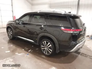2022 Nissan Pathfinder Platinum with VIN 5N1DR3DJ4NC259359, listed as a IAAI auction lot 41412742 with 39,814 mi miles. Bid and sale history available at carsss.com. Image 3.