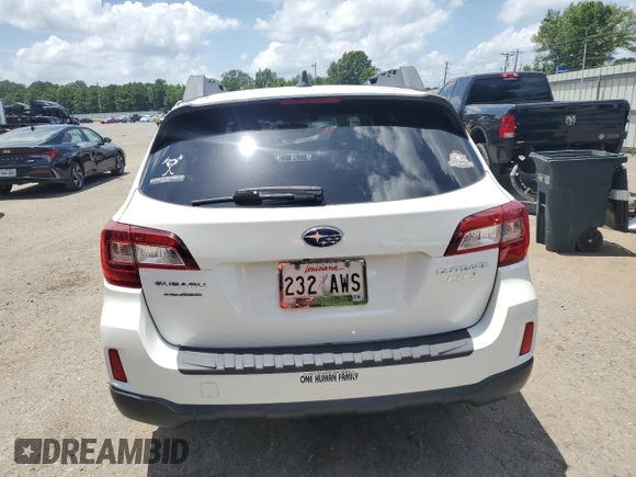 2017 Subaru Outback Premium with VIN 4S4BSAHC4H3366122, listed as a Copart auction lot 63177495 with 99,892 mi miles and Salvage title. Bid and sale history available at DreamBid. Image 6.