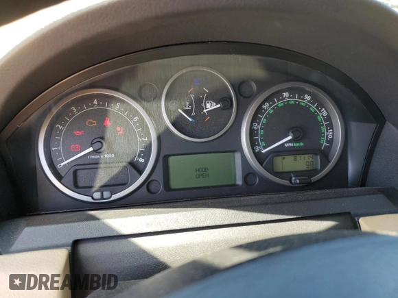 2006 Land Rover LR3 SE with VIN SALAD25426A396217, listed as a Copart auction lot 53156565 with 81,114 mi miles and Salvage title. Bid and sale history available at DreamBid. Image 9.