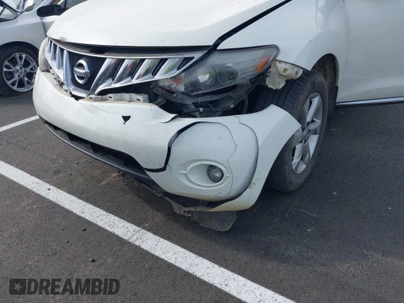 2009 Nissan Murano SL with VIN JN8AZ18U89W100787, listed as a IAAI auction lot 41903238 with 220,476 mi miles and . Bid and sale history available at DreamBid. Image 6.