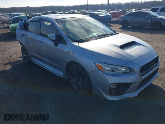 2016 Subaru WRX Premium with VIN JF1VA1E65G9810998, listed as a IAAI auction lot 41545599 with 123,135 mi miles. Bid and sale history available at carsss.com. Image 1.
