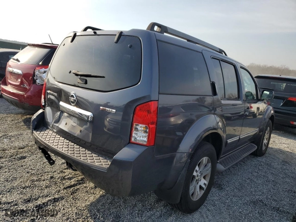 2012 Nissan Pathfinder SV with VIN 5N1AR1NN9CC607940, listed as a Copart auction lot 49207565 with 92,319 mi miles and Salvage Title. Bid and sale history available at carsss.com. Image 3.