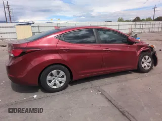2016 Hyundai Elantra SE z VIN 5NPDH4AE2GH693131, wystawiony jako Copart lot #57640555 z przebiegiem 123 409 mil mil oraz Szkoda całkowita • Salvage title. Historia ofert i sprzedaży dostępna na DreamBid. Obrazek 3.