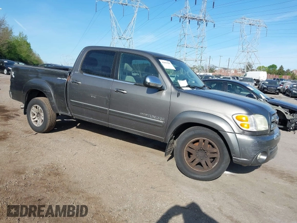2004 Toyota Tundra SR5 with VIN 5TBET34124S445806, listed as a IAAI auction lot 42093587 with 141,061 mi miles and . Bid and sale history available at carsss.com. Image 1.