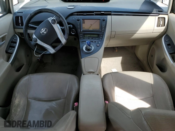 2010 Toyota Prius II with VIN JTDKN3DU5A0164905, listed as a Copart auction lot 49558555 with 181,910 mi miles and Salvage Title. Bid and sale history available at carsss.com. Image 8.