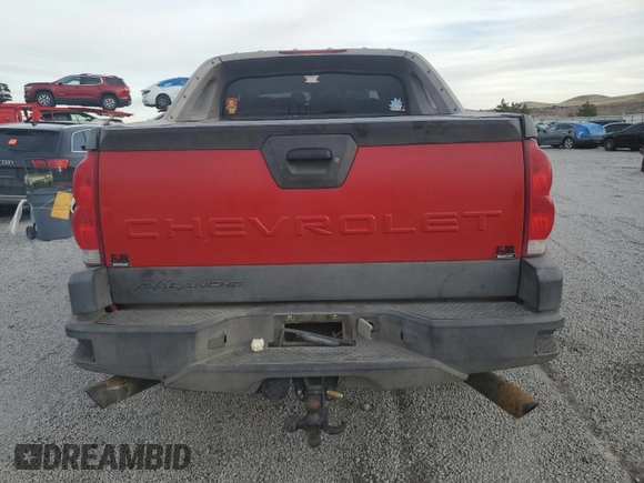 2006 Chevrolet Avalanche LS with VIN 3GNGK22G36G194291, listed as a Copart auction lot 87296094 with 139,387 mi miles and Salvage Title. Bid and sale history available at DreamBid. Image 6.