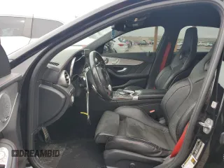 2017 Mercedes-Benz C 43 AMG with VIN 55SWF6EB6HU192204, listed as a Copart auction lot 48478805 with 83,487 mi miles and Salvage Title. Bid and sale history available at DreamBid. Image 7.