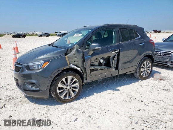 2017 Buick Encore Preferred с VIN KL4CJASB9HB124258, выставлен на аукционе Copart как лот 58008585 с пробегом 66 001 миль миль и Списание • Salvage title. История ставок и продаж доступна на DreamBid. Изображение 1.