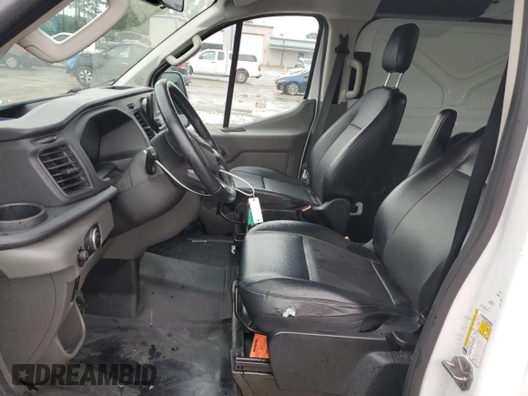 2021 Ford Transit Cargo with VIN 1FTYE1Y88MKA83997, listed as a Copart auction lot 73294104 with 179,679 mi miles and Salvage Title. Bid and sale history available at carsss.com. Image 7.