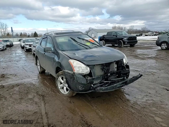 2009 Nissan Rogue SL with VIN JN8AS58V19W445728, listed as a Copart auction lot 42926025 with 0 mi miles and Salvage Title. Bid and sale history available at carsss.com. Image 11.