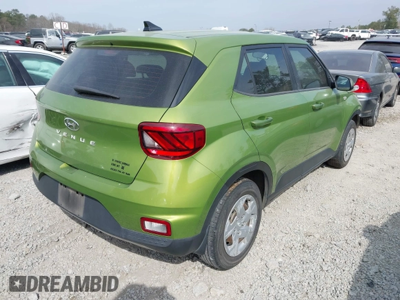 2020 Hyundai Venue SE with VIN KMHRB8A33LU039313, listed as a IAAI auction lot 41753319 with 92,872 mi miles and . Bid and sale history available at DreamBid. Image 4.