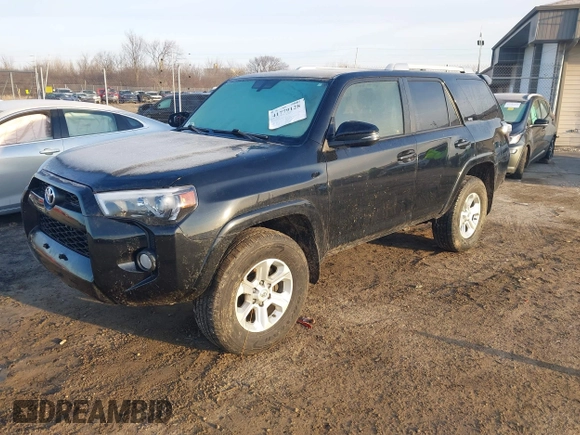 2017 Toyota 4Runner SR5 with VIN JTEBU5JR4H5408115, listed as a IAAI auction lot 41779128 with 107,717 mi miles and . Bid and sale history available at DreamBid. Image 2.