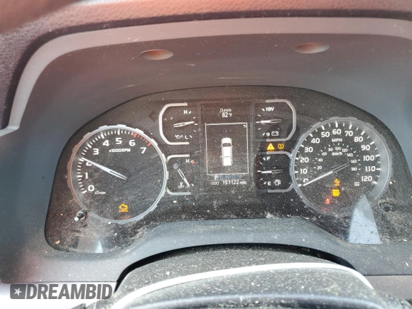 2021 Toyota Tundra 2WD SR5 with VIN 5TFEY5F13MX272535, listed as a Copart auction lot 52423015 with 191,122 mi miles and Salvage Title. Bid and sale history available at carsss.com. Image 9.