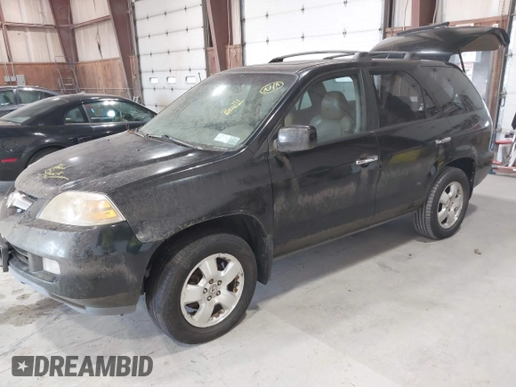 2004 Acura MDX with VIN 2HNYD18204H506765, listed as a IAAI auction lot 41752226 with 195,733 mi miles. Bid and sale history available at carsss.com. Image 2.