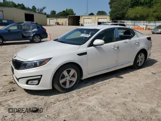 2015 Kia Optima LX with VIN KNAGM4A76F5556408, listed as a Copart auction lot 58296405 with 89,119 mi miles and Salvage title. Bid and sale history available at DreamBid. Image 1.